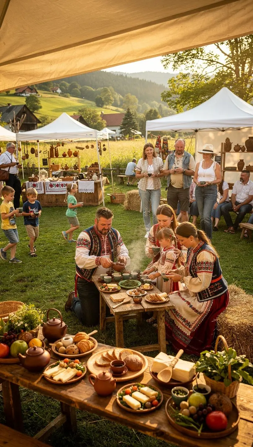 Detailný pohľad na čajové lístky Gyokuro pred a po zalievaní.